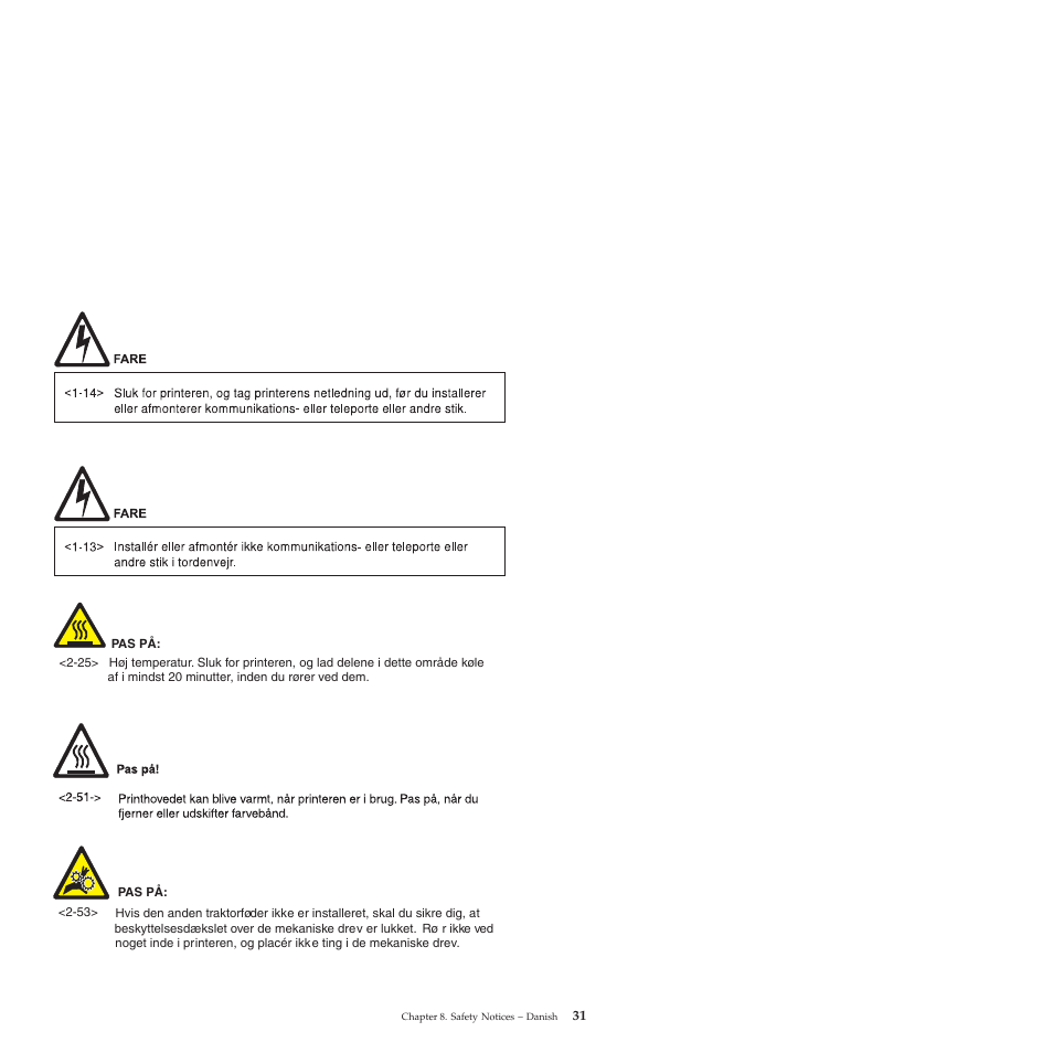 Compuprint 4247-L03 Safety Information User Manual | Page 35 / 122