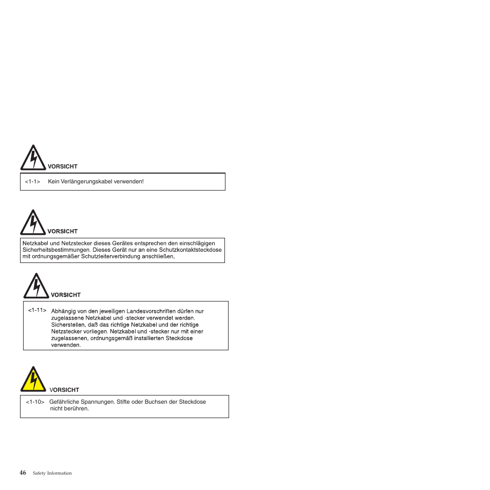 Compuprint 4247-L03 Safety Information User Manual | Page 50 / 122