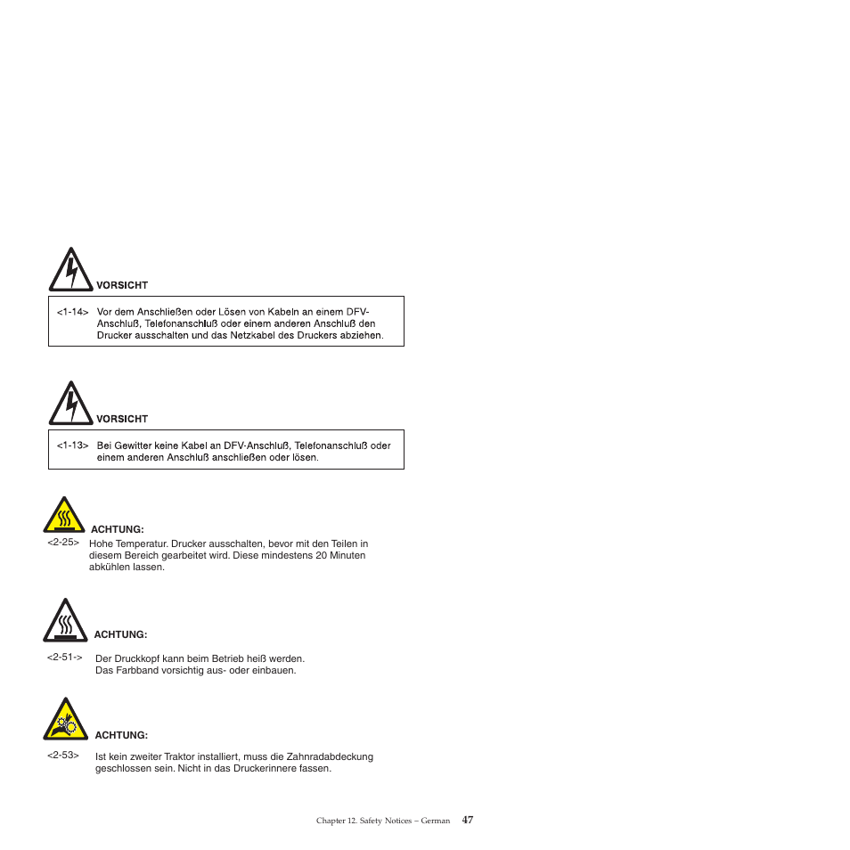 Compuprint 4247-L03 Safety Information User Manual | Page 51 / 122