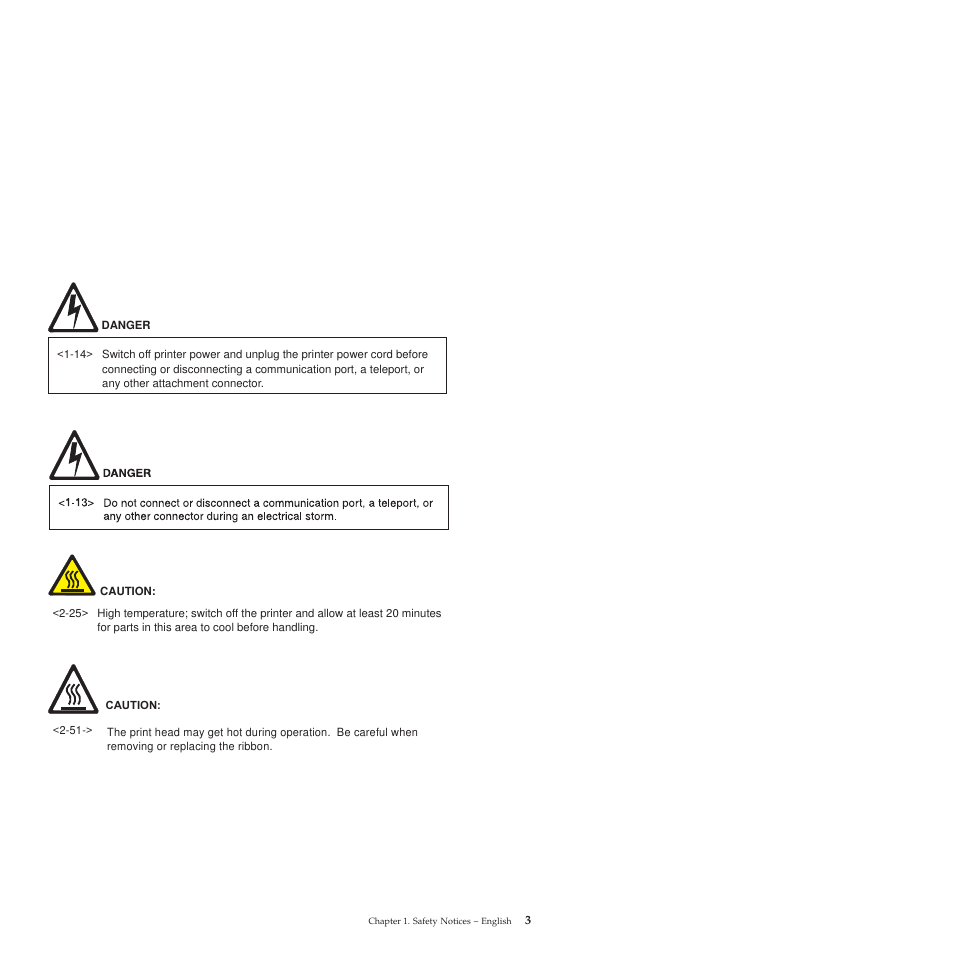 Compuprint 4247-L03 Safety Information User Manual | Page 7 / 122