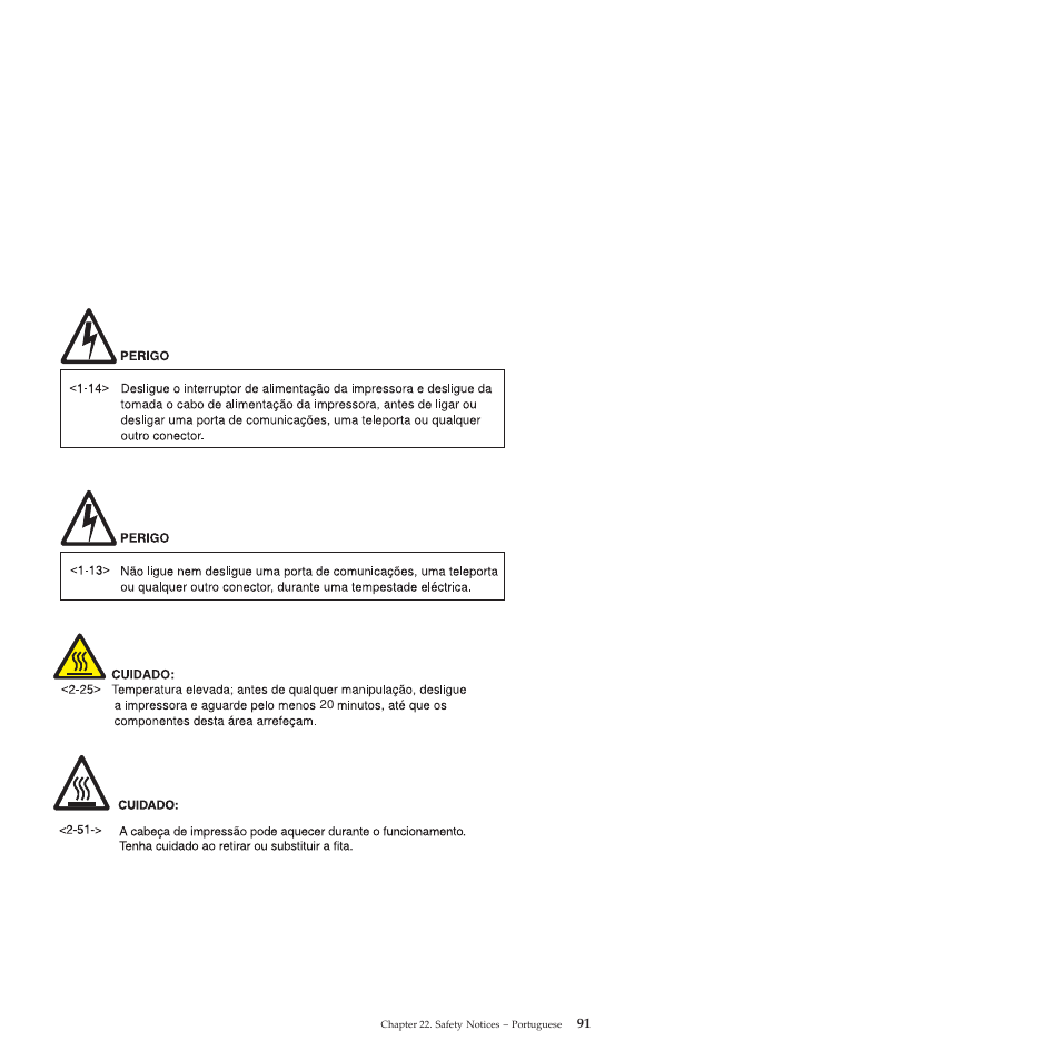 Compuprint 4247-L03 Safety Information User Manual | Page 95 / 122