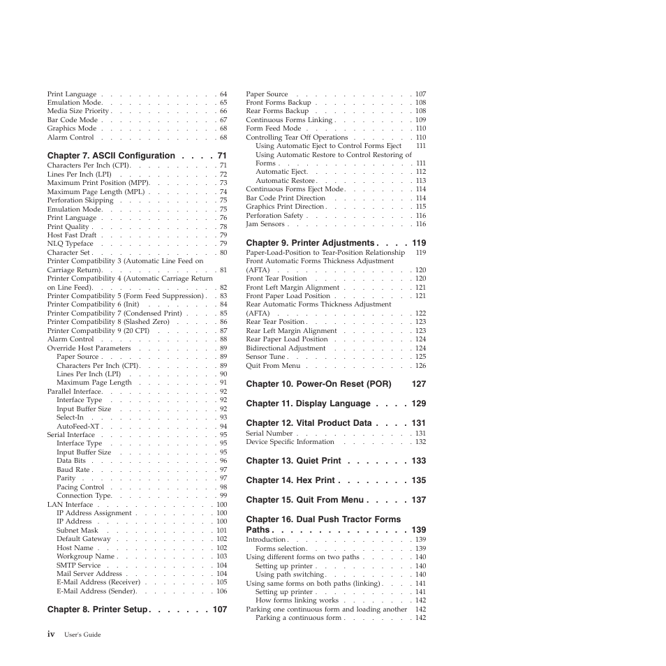 Compuprint 4247-Z03 User Manual | Page 4 / 204