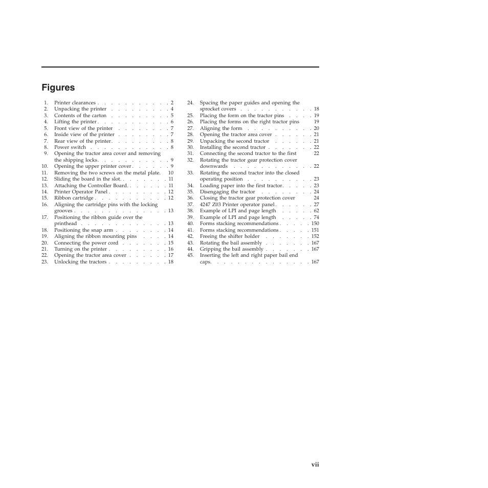 Figures | Compuprint 4247-Z03 User Manual | Page 7 / 204