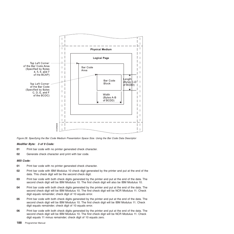 Compuprint 4247-Z03 Programmer Manual User Manual | Page 208 / 380