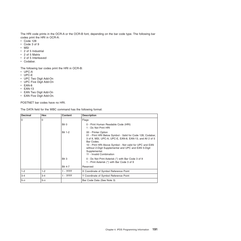 Compuprint 4247-Z03 Programmer Manual User Manual | Page 211 / 380