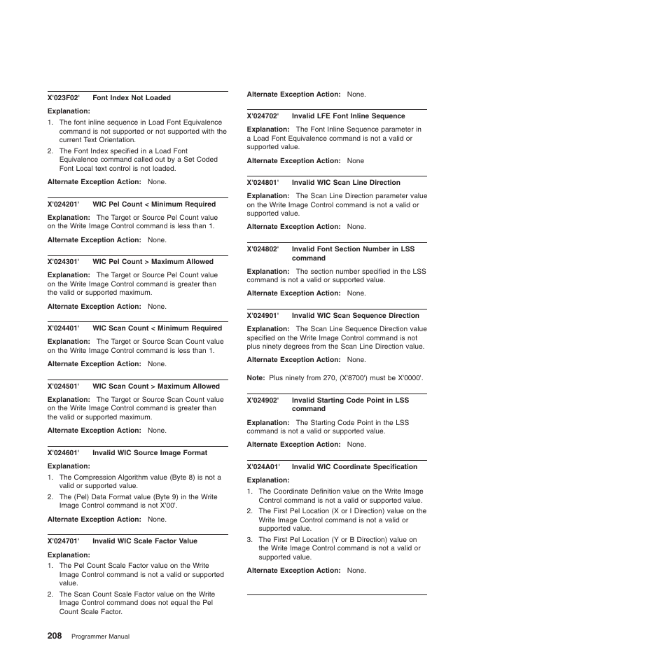 Compuprint 4247-Z03 Programmer Manual User Manual | Page 228 / 380