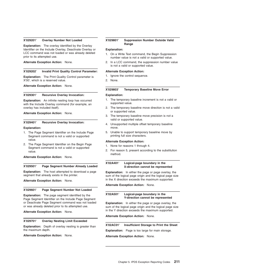 Compuprint 4247-Z03 Programmer Manual User Manual | Page 231 / 380