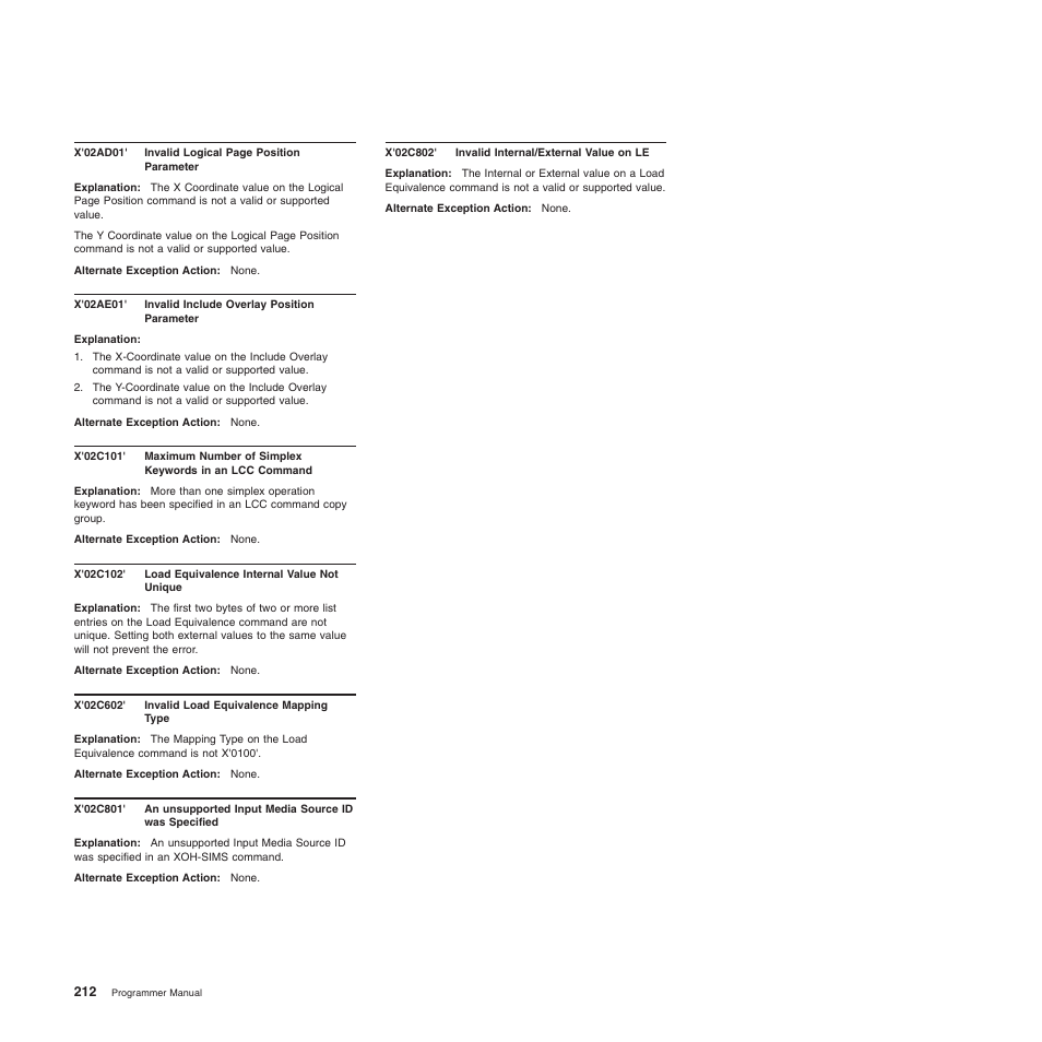 Compuprint 4247-Z03 Programmer Manual User Manual | Page 232 / 380