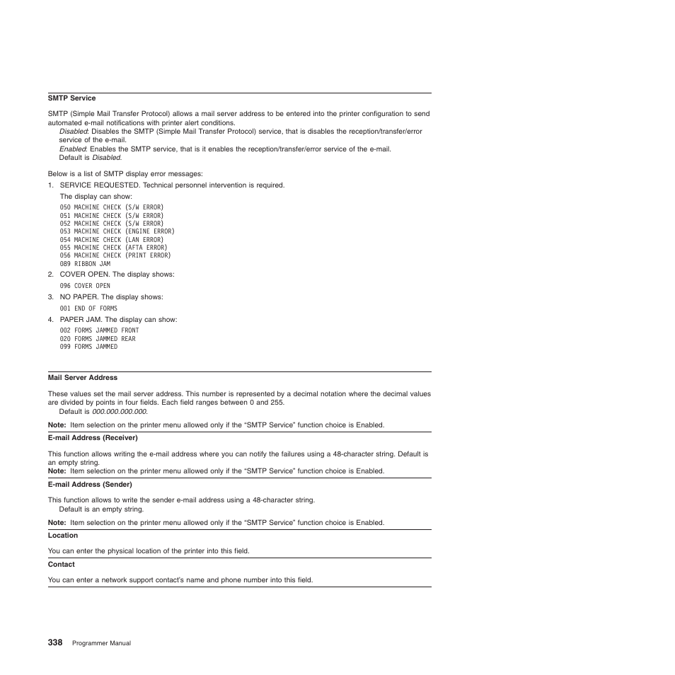 Compuprint 4247-Z03 Programmer Manual User Manual | Page 358 / 380