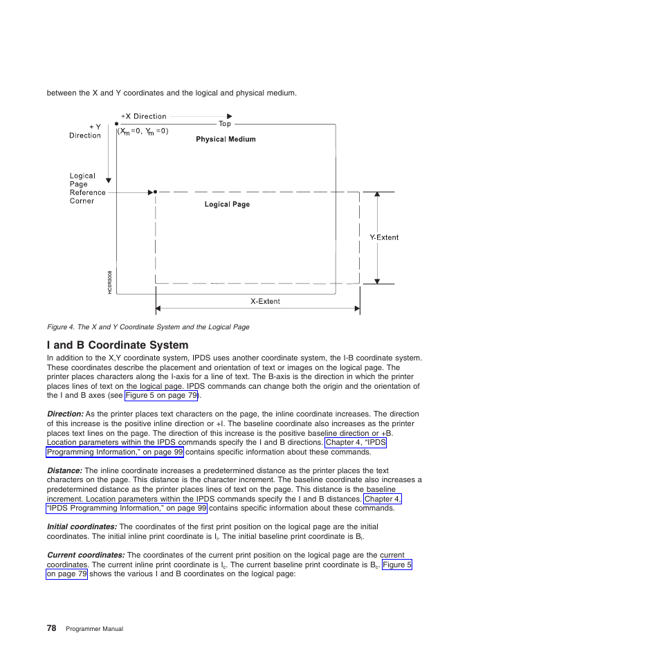 I and b coordinate system | Compuprint 4247-Z03 Programmer Manual User Manual | Page 98 / 380