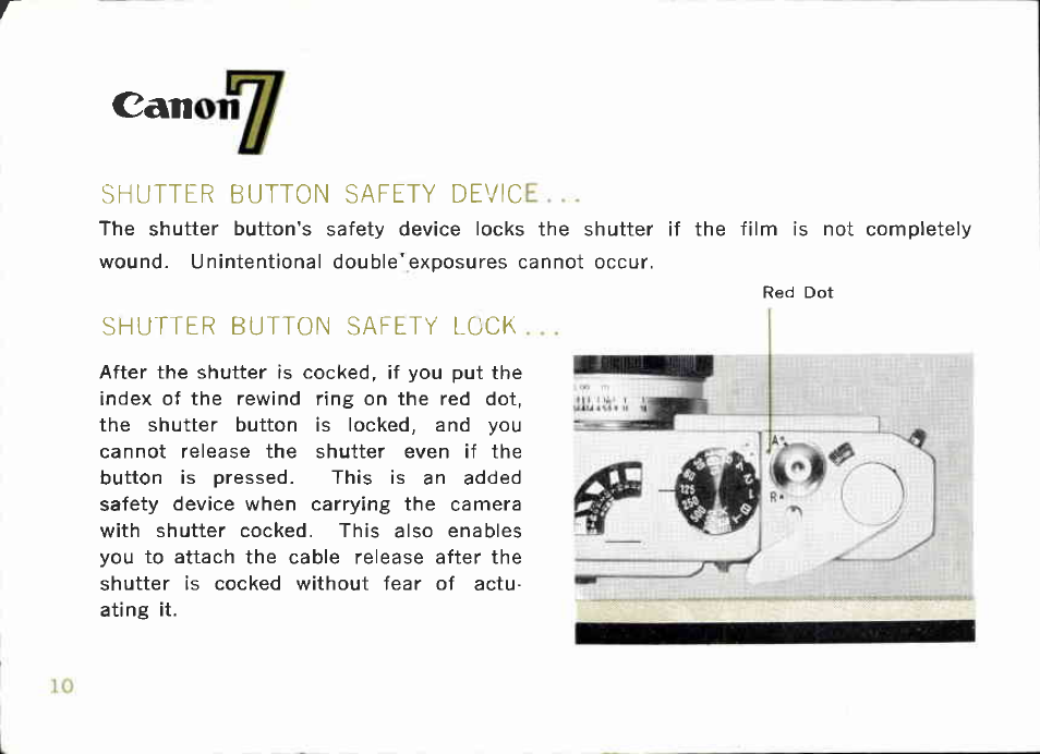 Canon Model 7 User Manual | Page 10 / 48