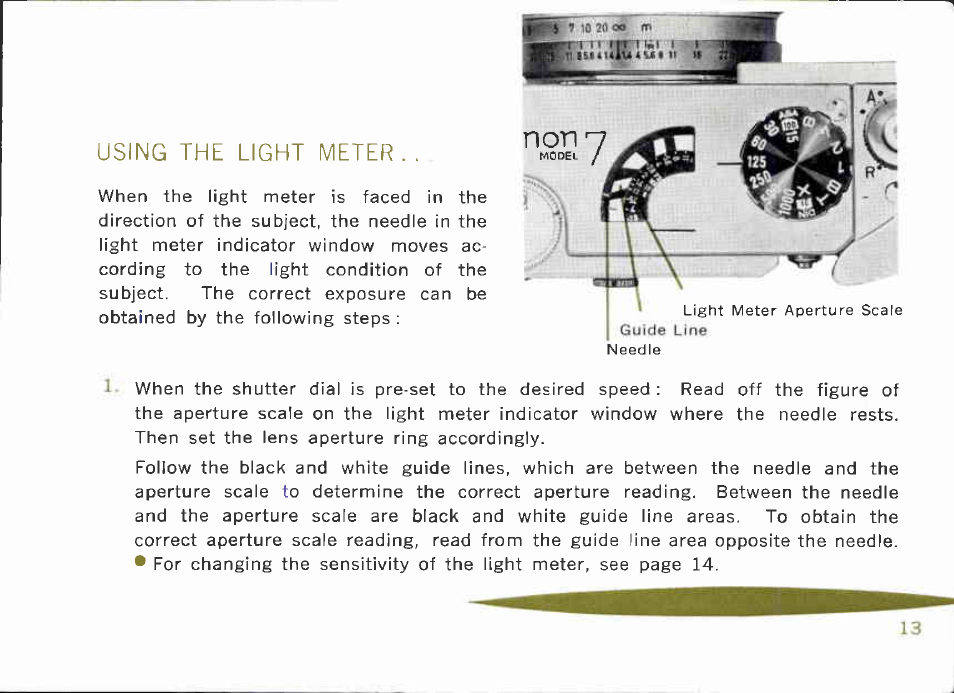 Cano | Canon Model 7 User Manual | Page 13 / 48