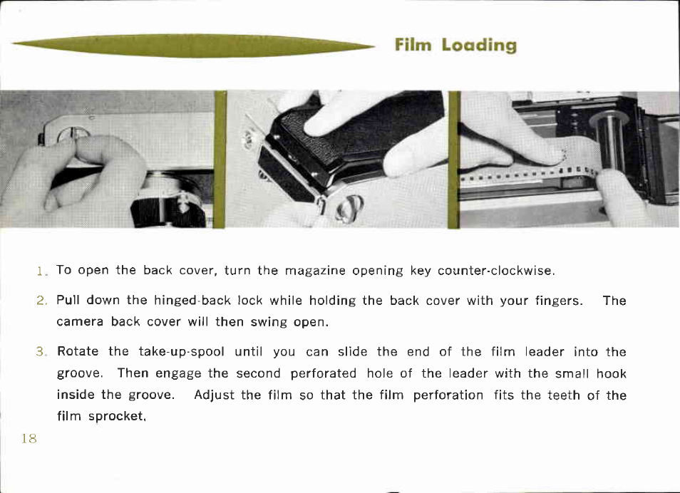 Setting the film speed | Canon Model 7 User Manual | Page 18 / 48