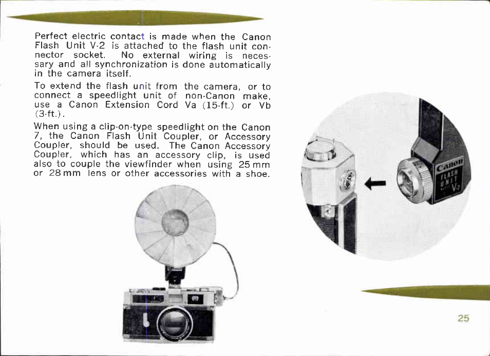 How to hold the canon 7 | Canon Model 7 User Manual | Page 25 / 48