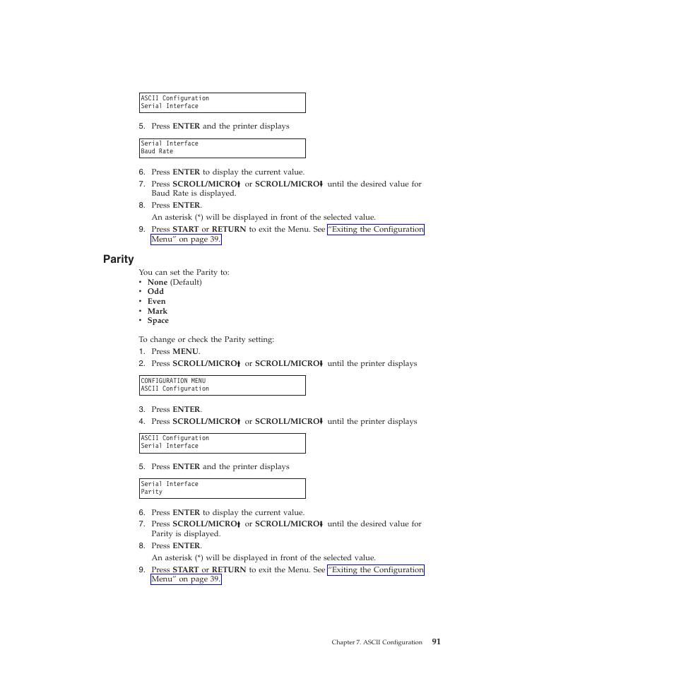 Parity | Compuprint 4247-X03 User Manual | Page 107 / 200