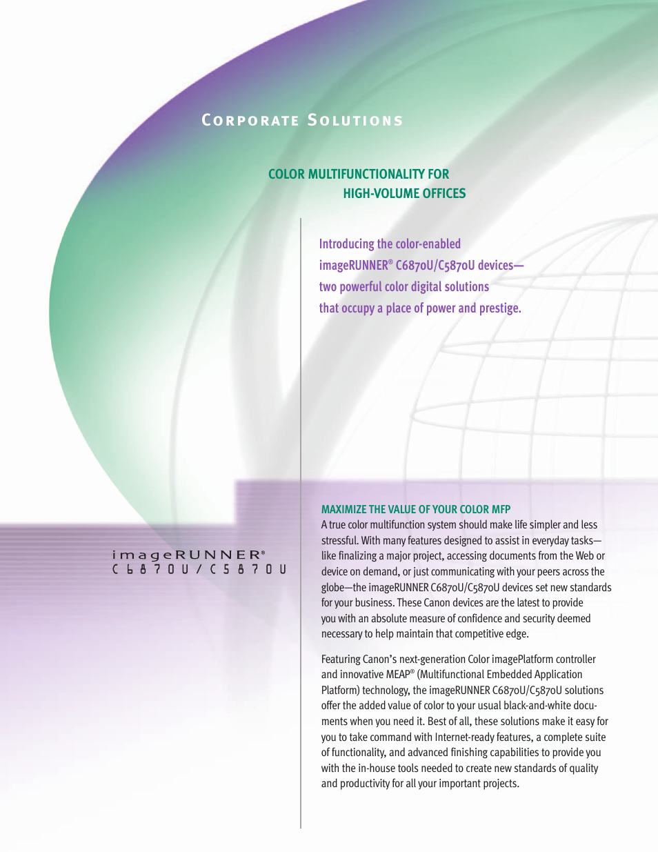 Canon C5870U User Manual | Page 2 / 14