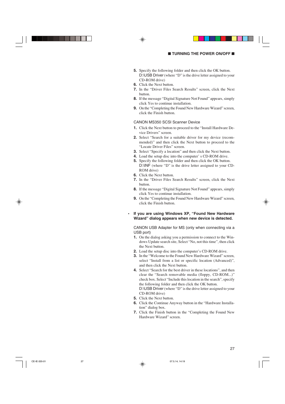 Canon 350II User Manual | Page 29 / 62