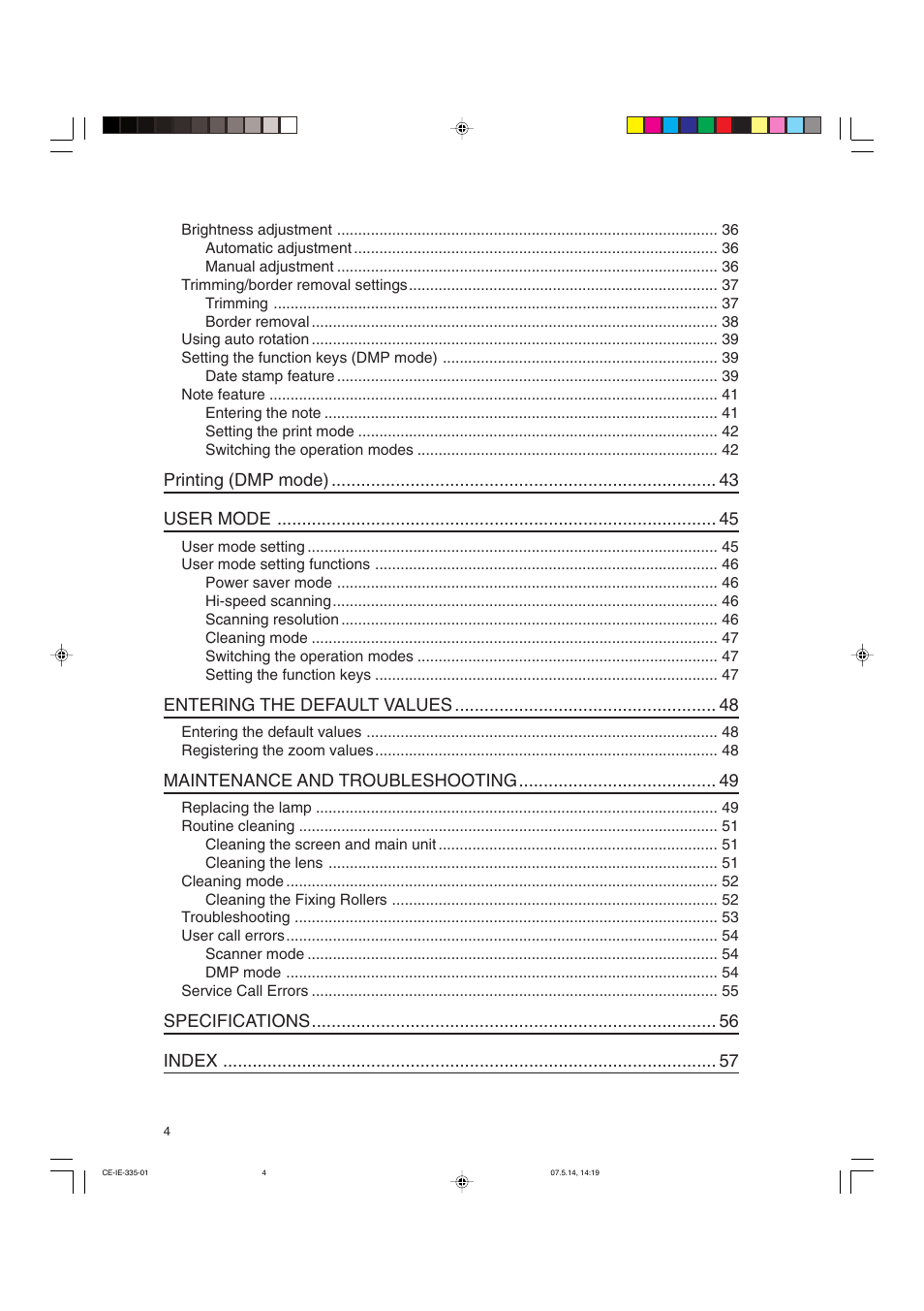 Canon 350II User Manual | Page 6 / 62