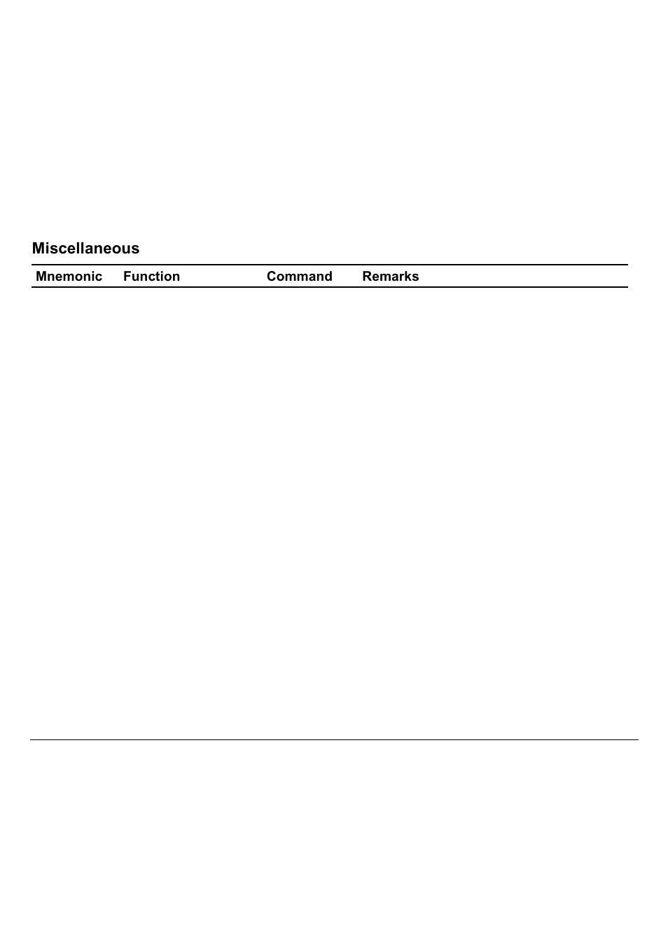 Miscellaneous | Compuprint 9060LA
 Programmer Manual User Manual | Page 17 / 84