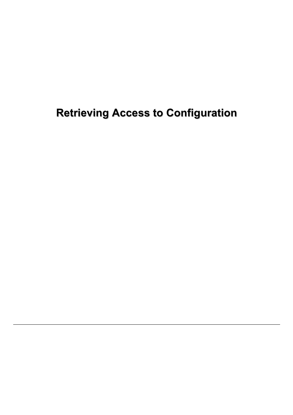 Retrieving access to configuration | Compuprint 9060LA
 Programmer Manual User Manual | Page 84 / 84
