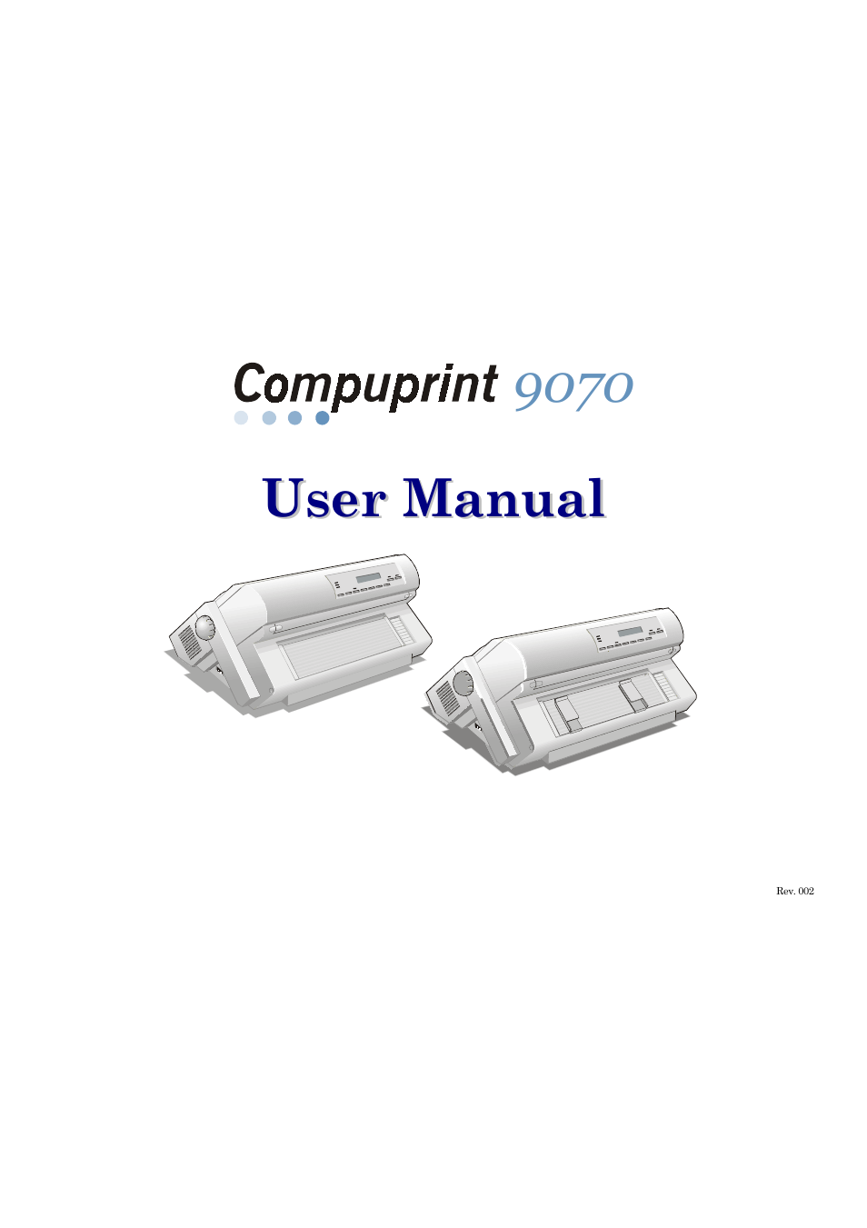 Compuprint 9070 User Manual | 171 pages