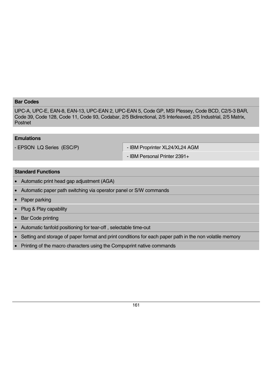 Compuprint 9070 User Manual | Page 166 / 171