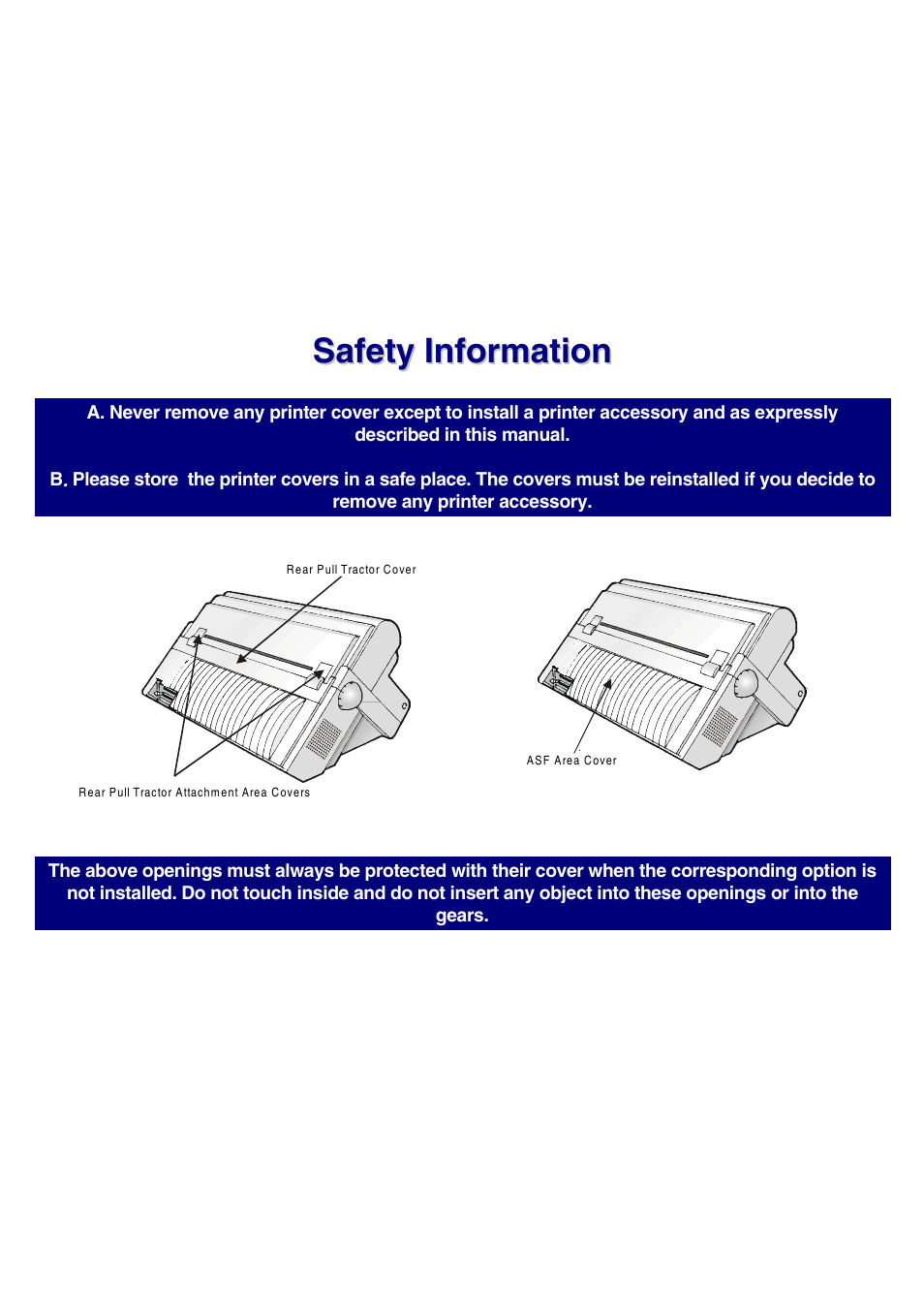 Safety information | Compuprint 9070 User Manual | Page 3 / 171