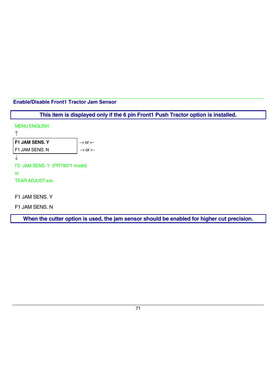 Compuprint 9070 User Manual | Page 76 / 171