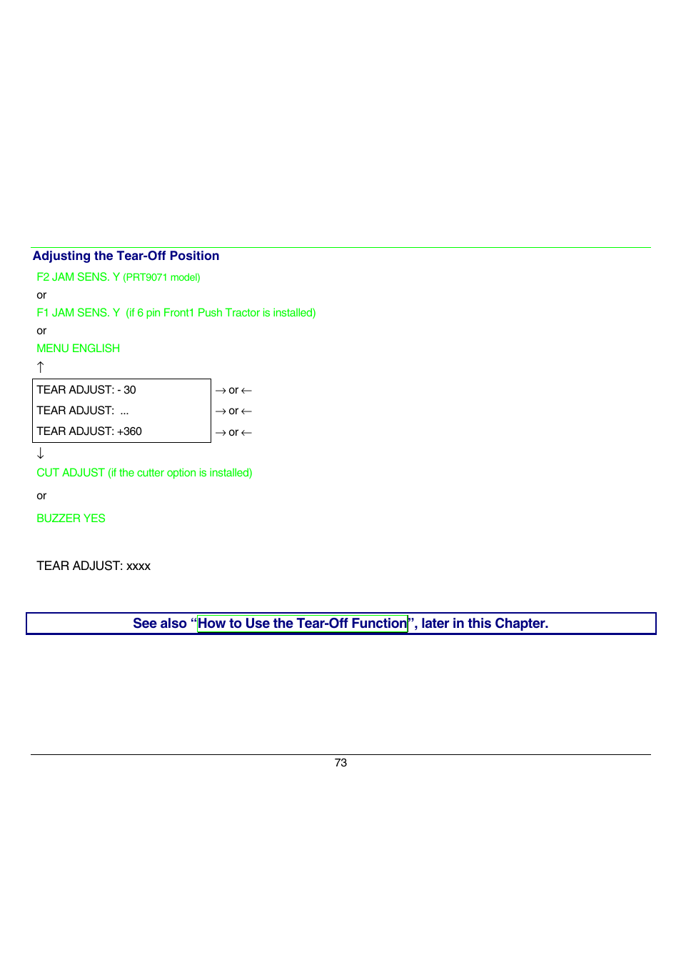 Compuprint 9070 User Manual | Page 78 / 171