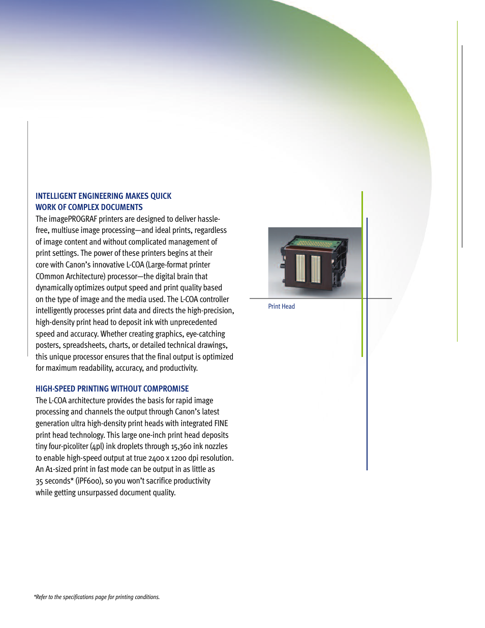 Canon imagePROGRAF IPF700 User Manual | Page 5 / 10