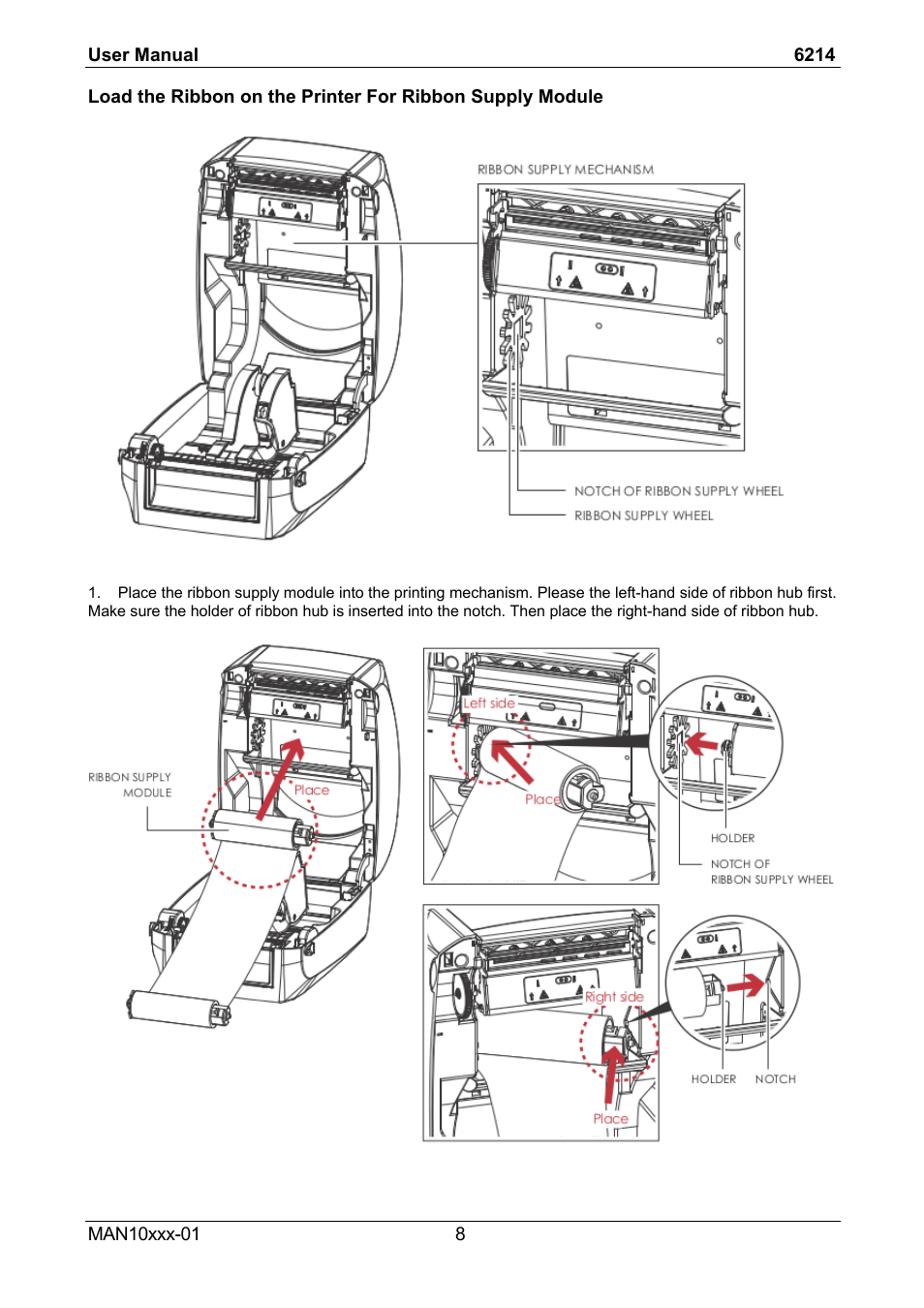 Compuprint 6214 User Manual | Page 13 / 70