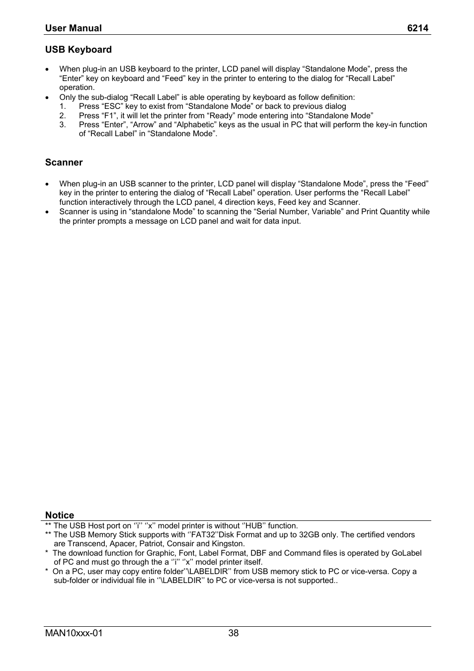 Compuprint 6214 User Manual | Page 43 / 70