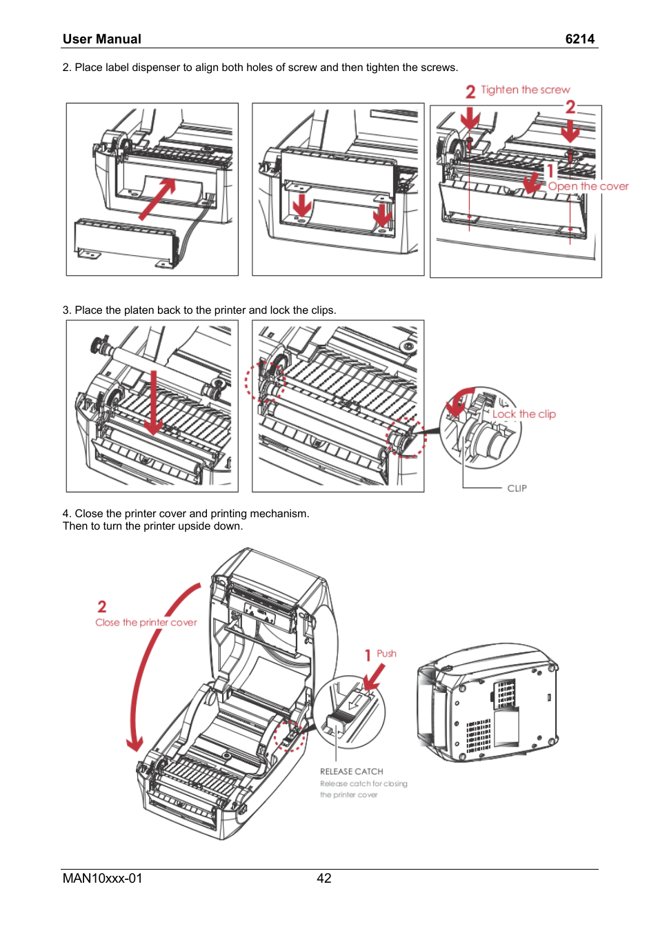 Compuprint 6214 User Manual | Page 47 / 70