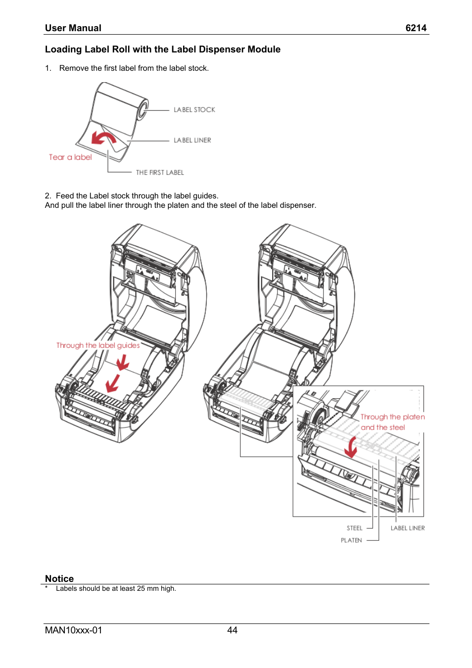 Compuprint 6214 User Manual | Page 49 / 70