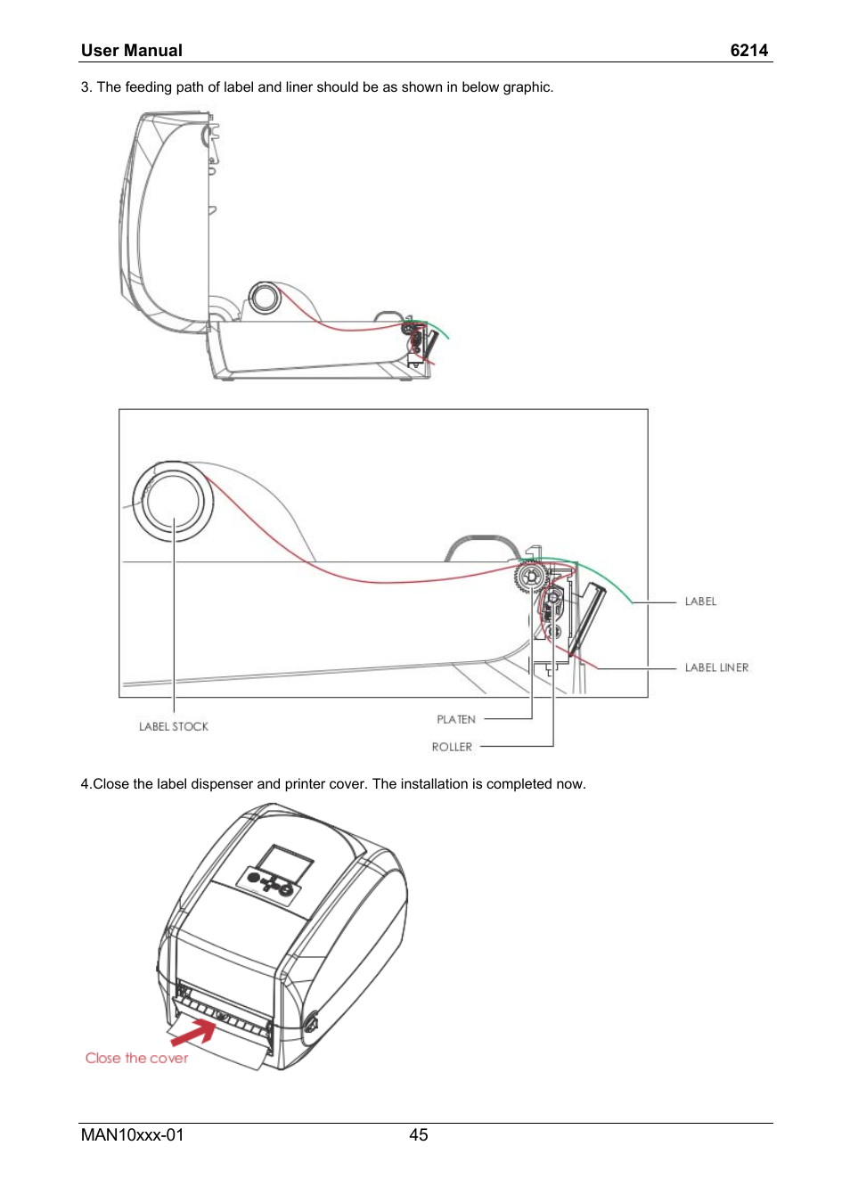 Compuprint 6214 User Manual | Page 50 / 70