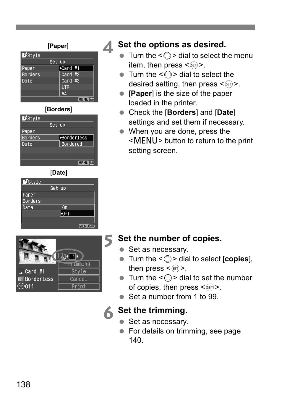 Canon EOS 5D User Manual | Page 138 / 184