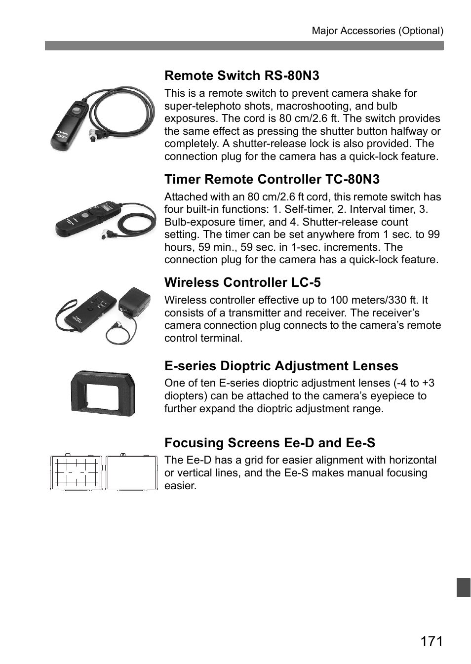 Canon EOS 5D User Manual | Page 171 / 184