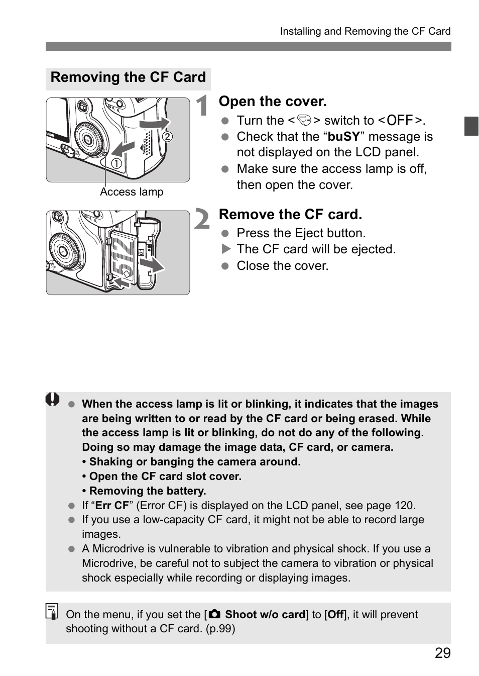 Canon EOS 5D User Manual | Page 29 / 184