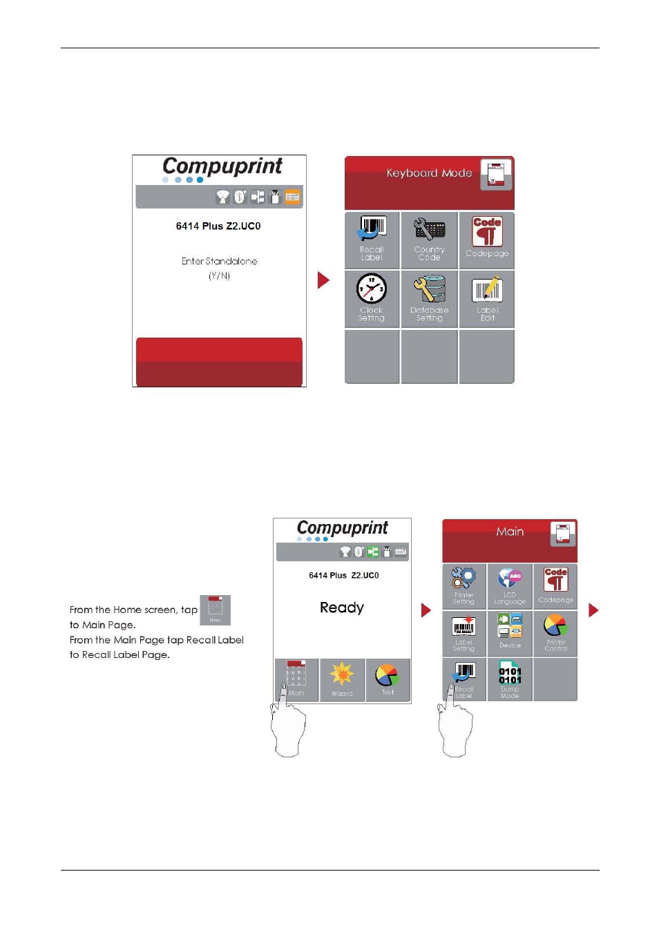 Compuprint 6414 Plus User Manual | Page 23 / 64