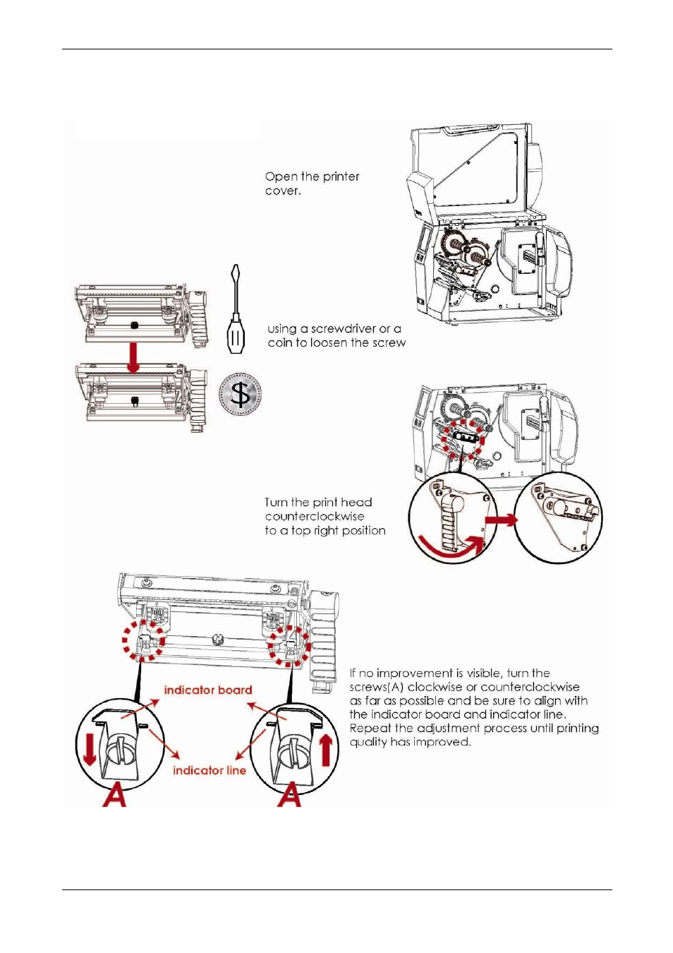 2 adjusting the print line | Compuprint 6414 Plus User Manual | Page 51 / 64