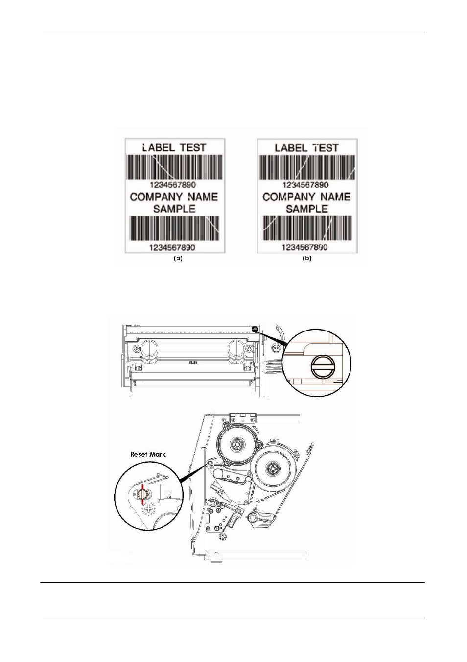 Ribbon shield settings | Compuprint 6414 Plus User Manual | Page 55 / 64