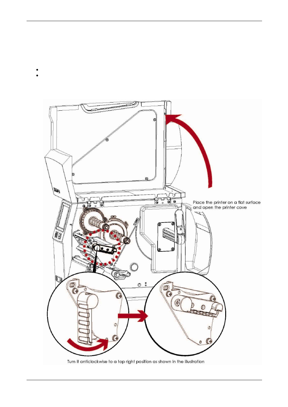 2 printer setup, 1 loading the label roll | Compuprint 6414 Plus User Manual | Page 9 / 64
