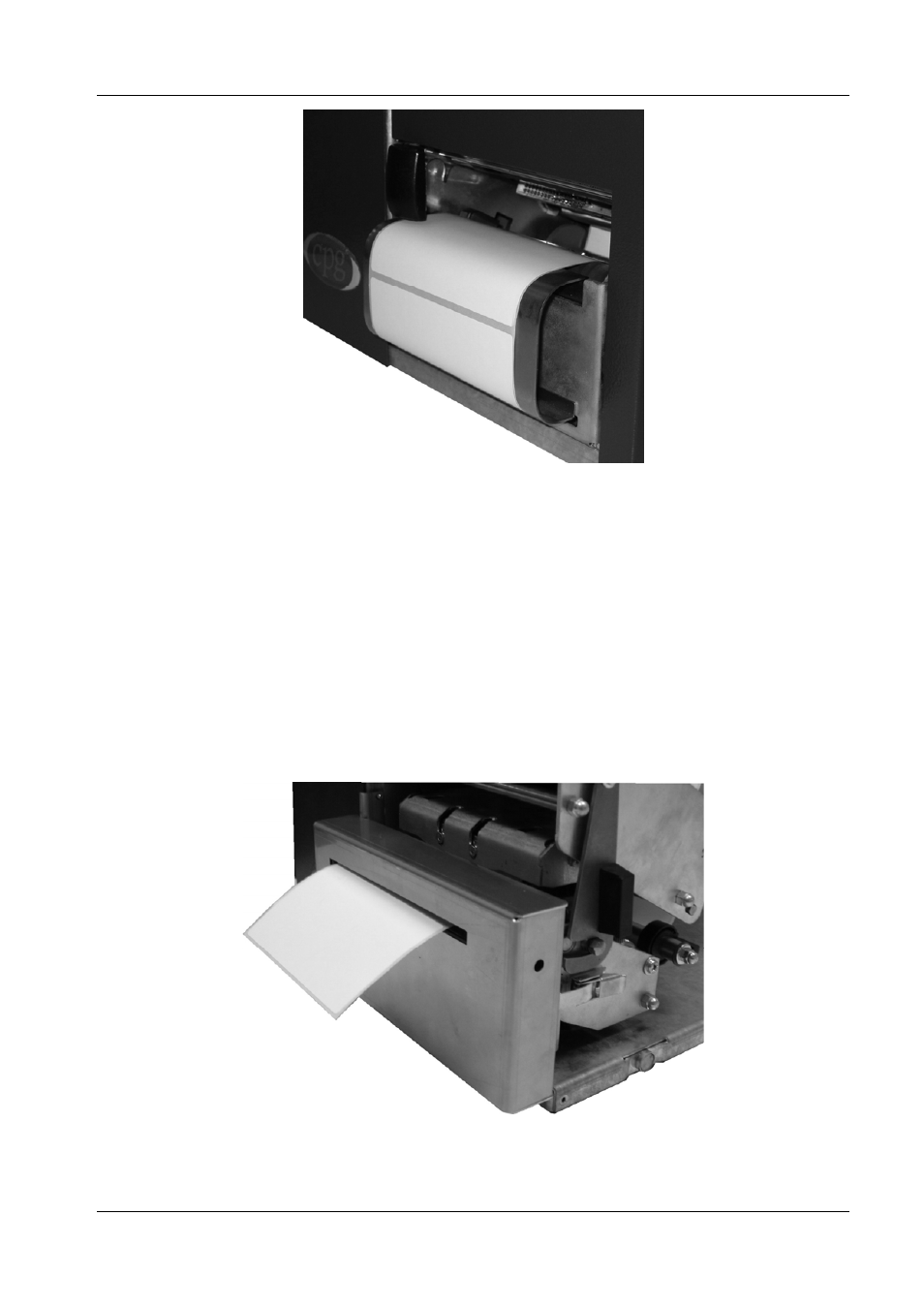 Installing the cutter (optional), 4 installing the cutter (optional) | Compuprint 6314 User Manual | Page 29 / 78