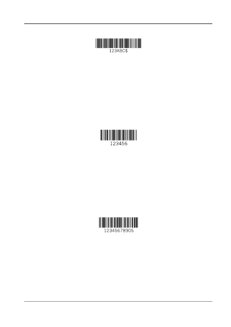 I - codabar, J – 2 of 5 interleaved with checksum, K - plessey | Compuprint 6314 CDL User Manual | Page 33 / 53