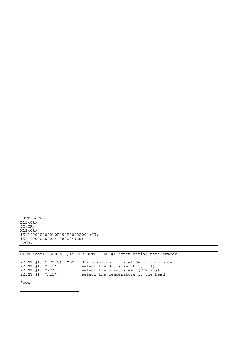 Examples, Geometric figures, 3 examples | 1 geometric, Figures, And 2.3, E 36), 1 geometric figures | Compuprint 6314 CDL User Manual | Page 36 / 53