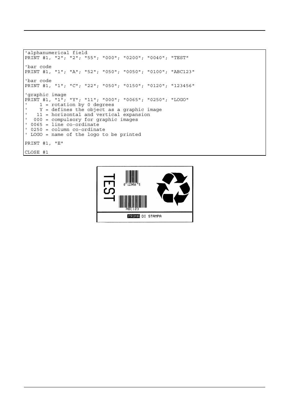 Dynamic fields, 5 dynamic, Fields | 5 dynamic fields | Compuprint 6314 CDL User Manual | Page 42 / 53