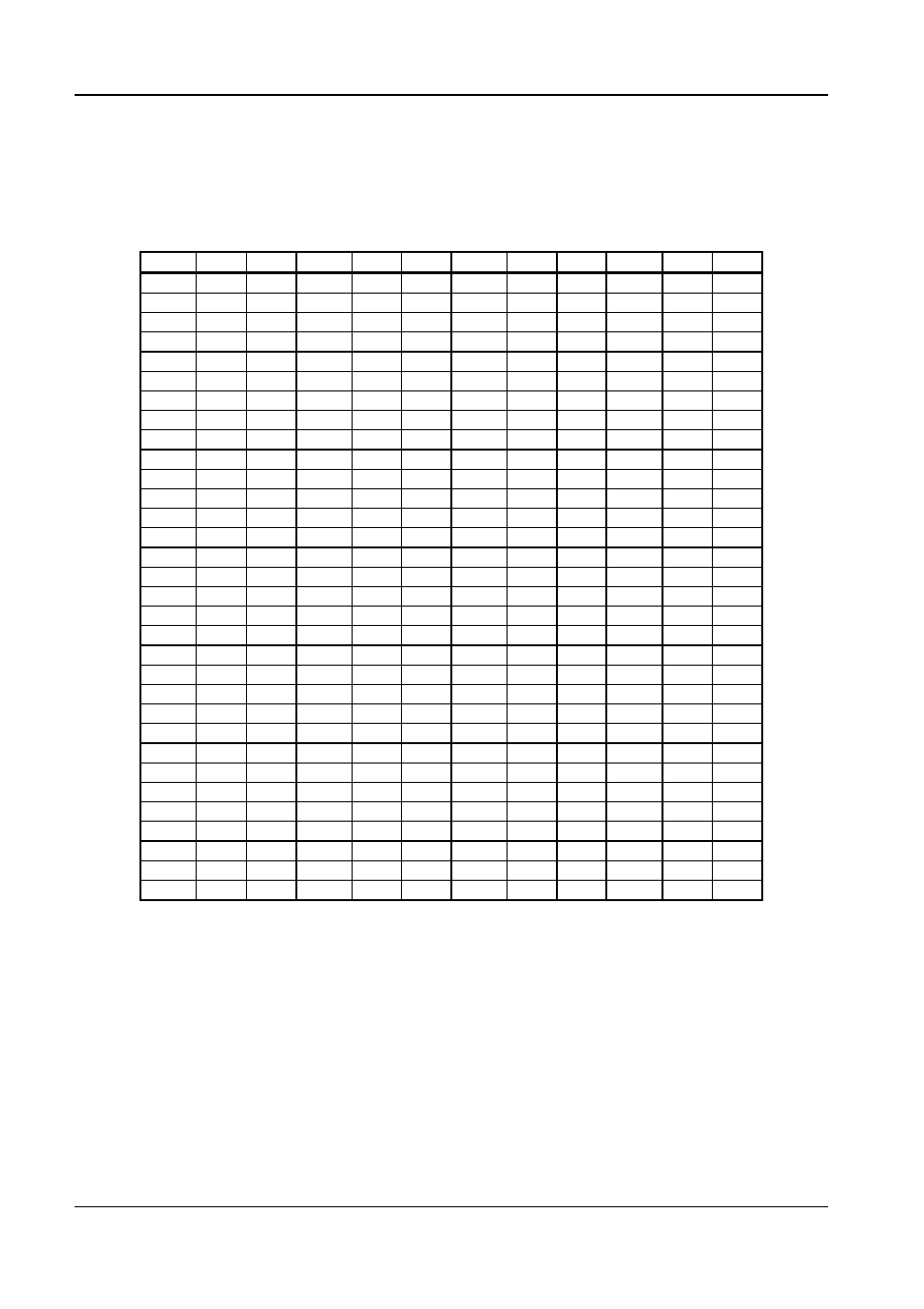 Ascii tables, Ascii, Tables | Tab. (see sect. 3 on pag, 50) can be, Table (that is the first 32 of tab. 4 on pag, Ascii t, Ables | Compuprint 6314 CDL User Manual | Page 50 / 53