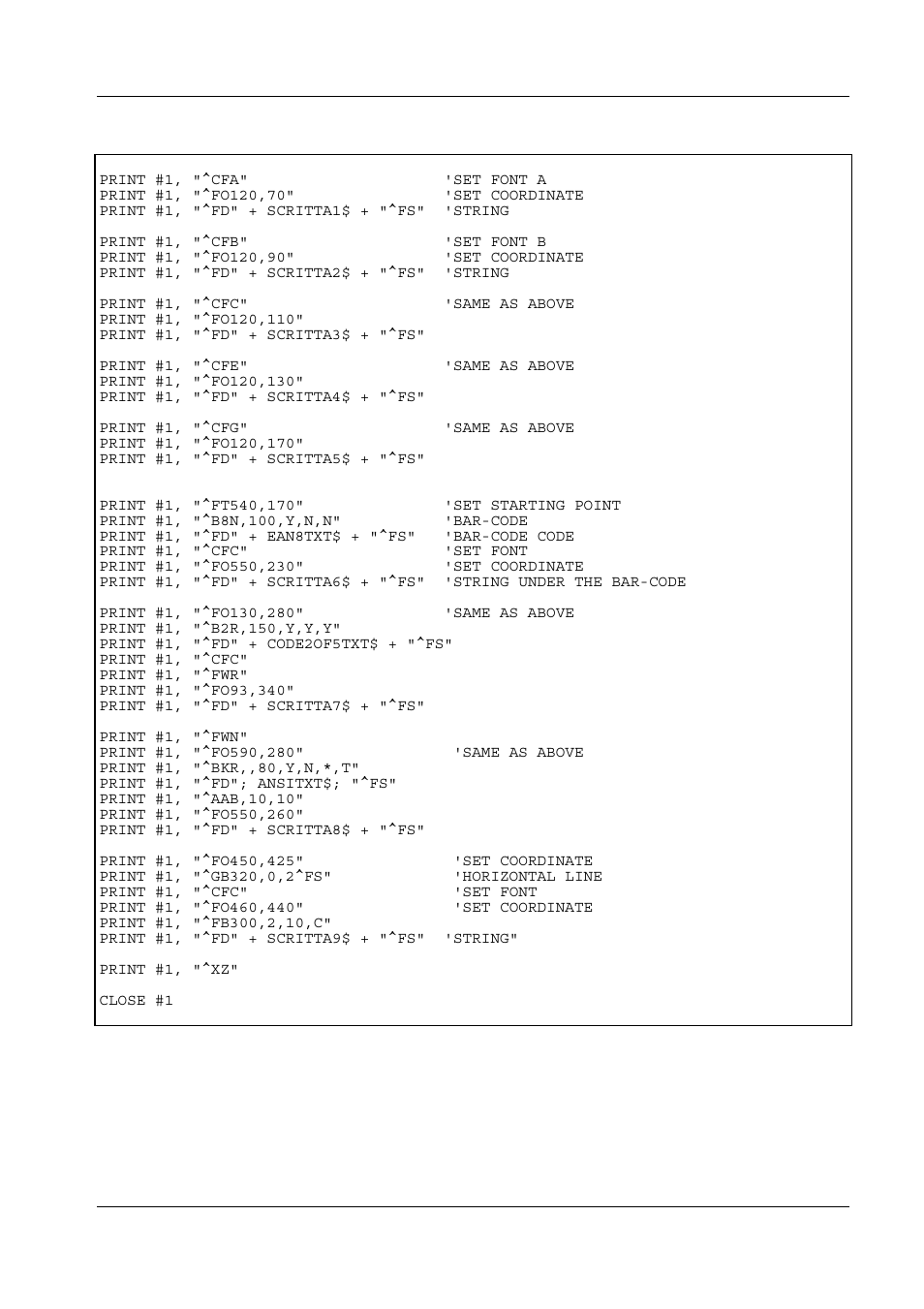 Compuprint 6314 CZL User Manual | Page 51 / 62