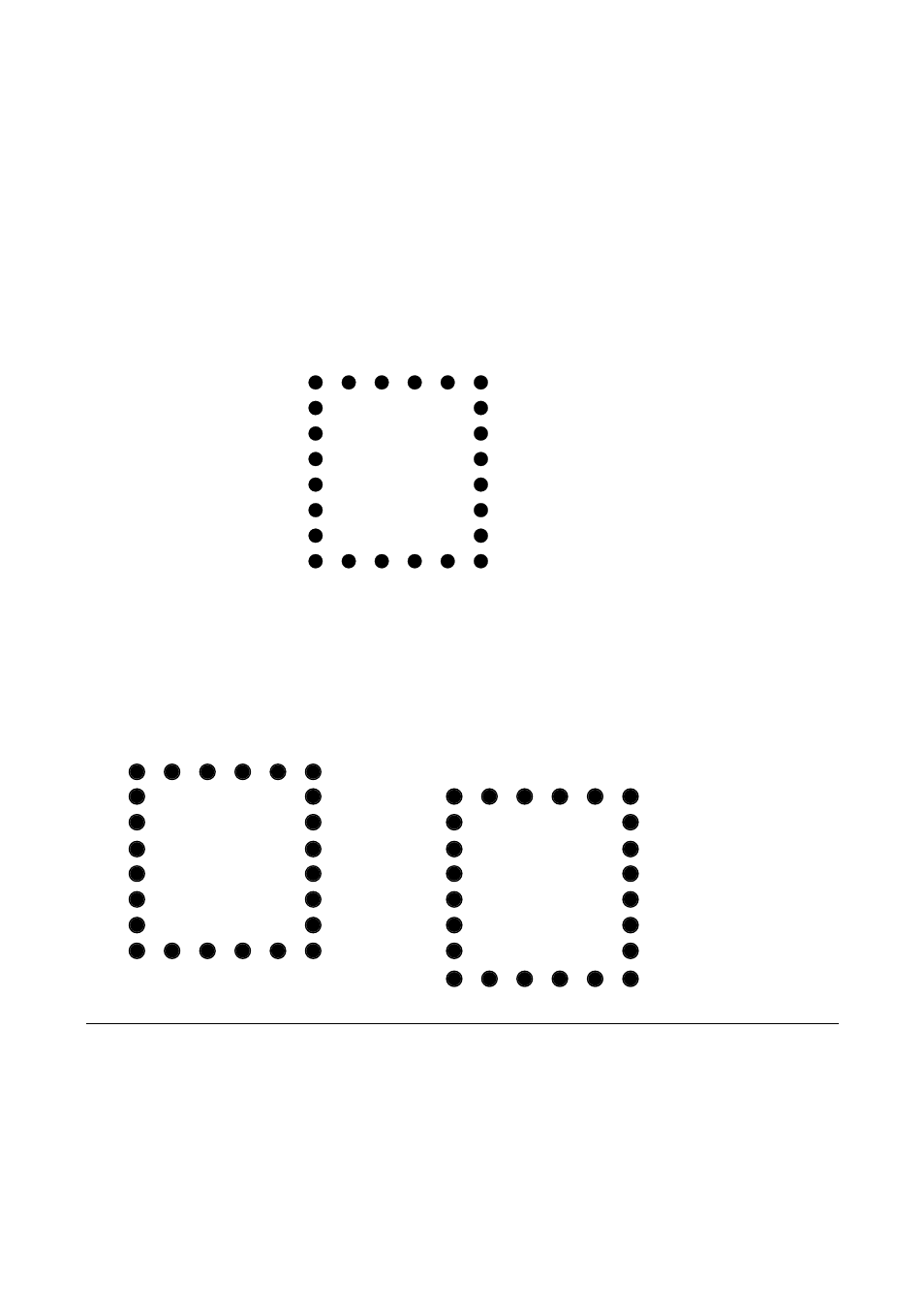 The parameters in the example are: d, 128; d, 6; d | 255; d, 129; d, 255 msb function of the d, Byte msb = 1 msb = 0 | Compuprint MDP40B Programmer Manual User Manual | Page 181 / 289