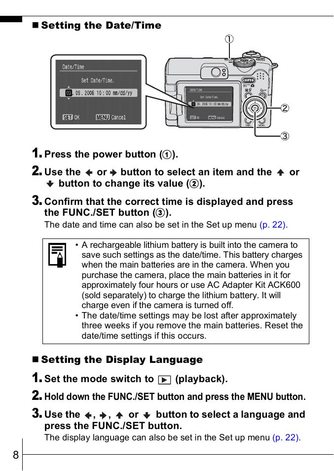 Canon A630 User Manual | Page 10 / 36